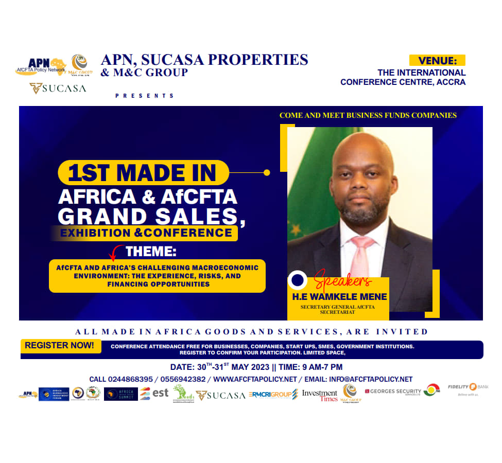 Speaker at an Africa Business Export Club event